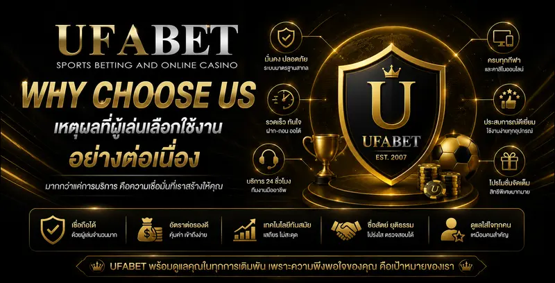 Why Choose Us UFABET